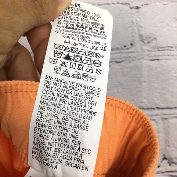 Billabong Men’s Drawstring Elastic Waist Slash Pocket Lightweight Shorts Small - Picture 6 of 10